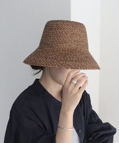 「CONTROL FREAK」 ストローハット FREE ブラック レディース_画像2