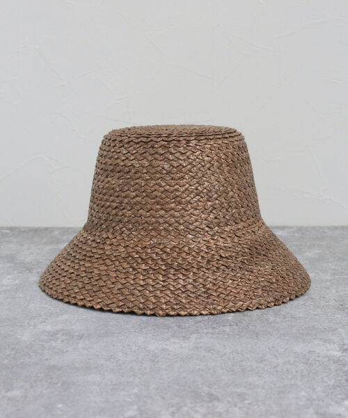 「CONTROL FREAK」 ストローハット FREE ブラック レディース_画像5