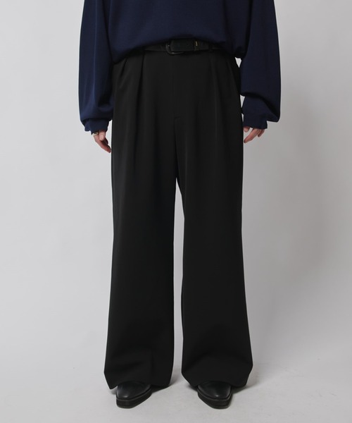 Lui's（ルイス） スラックス ダブルクロス2タックワイドスラックス