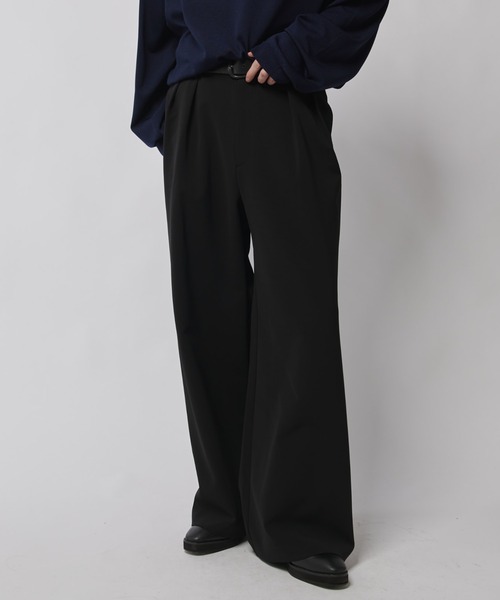 Lui's（ルイス） スラックス ダブルクロス2タックワイドスラックス