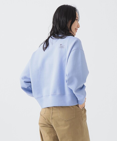 LACOSTE レディース トレーナー L 新品 LACOSTE トレーナー スウェット / ロゴ レディース : ZOZOTOWN