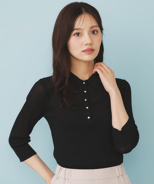 ニット AZUL BY MOUSSY | ジグトーンジャガードニット (ニット ) |SHEL'TTER