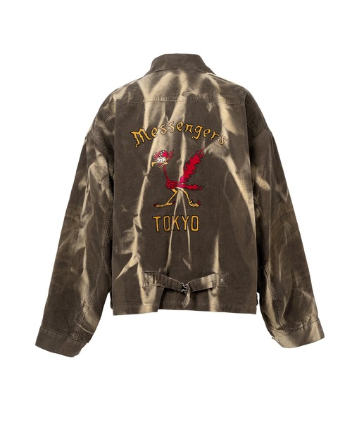 KAMIYA ブルゾン アウター Sun Faded Like Corduroy Work Jacket