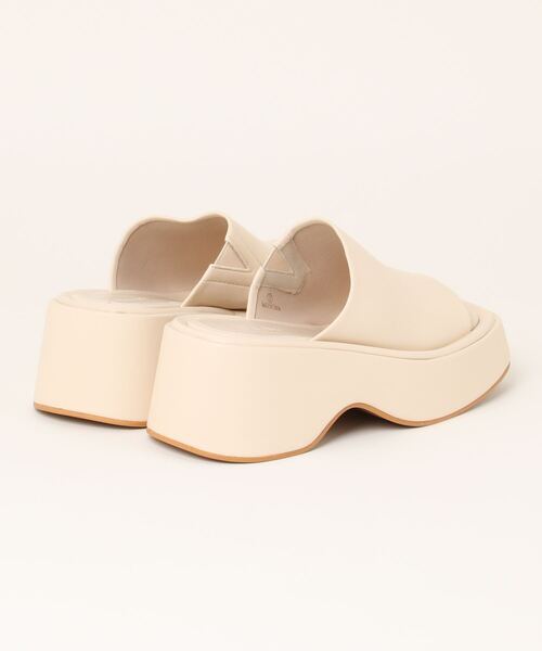 「ACYM」 ヒールサンダル MEDIUM アイボリー レディース_画像2