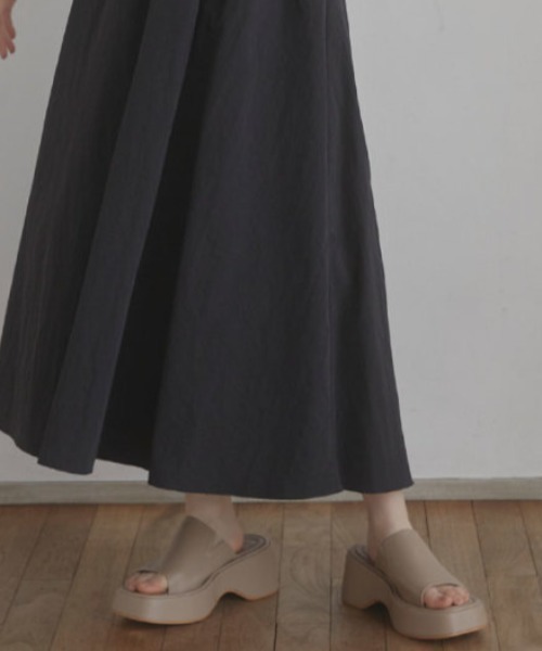 「ACYM」 ヒールサンダル MEDIUM アイボリー レディース_画像9