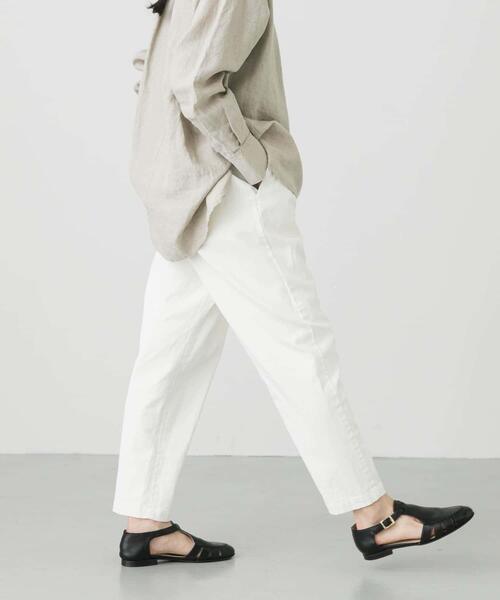 かぐれ パンツ コットンストレッチイージーパンツ レディース