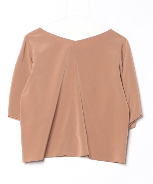 「GOUT COMMUN」 半袖ブラウス 38 ベージュ レディース_画像2