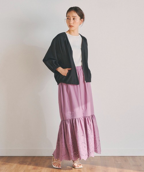 「Droite lautreamont」 ブルゾン M オフホワイト レディース_画像2