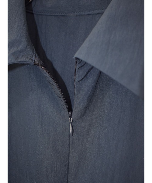 「Reurie'」 半袖シャツ FREE ネイビー レディース_画像4