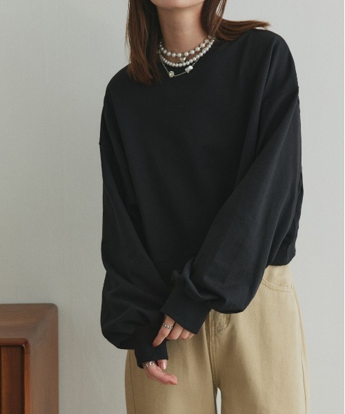 ad thie（アドティエ） トレーナー スウェット ショート丈 スウェット