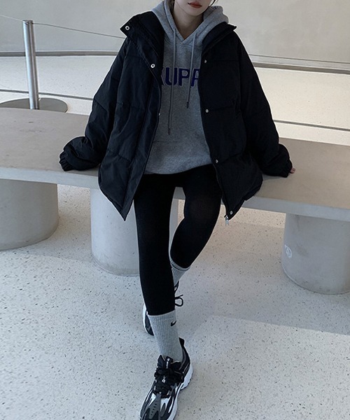 「c.u.l」 ブルゾン L グレー レディース_画像7