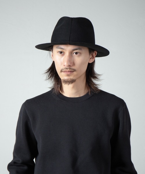RACAL（ラカル） 帽子 ハット Cutting 4Panel Packable Fedora Hat