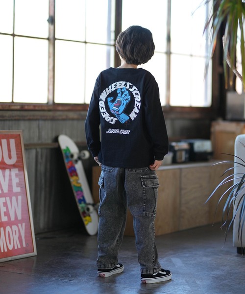 SANTA CRUZ（サンタクルーズ） tシャツ Scream Strip L/S T キッズ