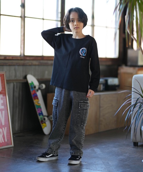 SANTA CRUZ（サンタクルーズ） tシャツ Scream Strip L/S T キッズ