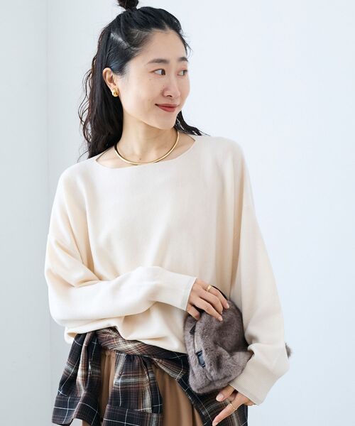 le.coeur blanc（ルクールブラン） ニット セーター 「手洗い可能