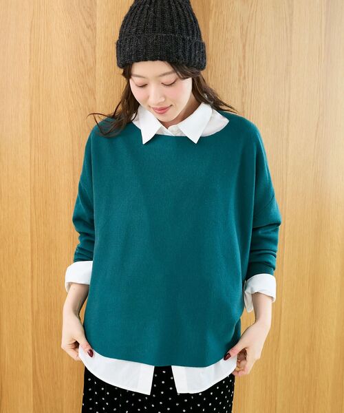 le.coeur blanc（ルクールブラン） ニット セーター 「手洗い可能