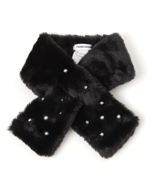 新品未使用　Gushlow & Cole リアルファー　マフラー　ストール Gushlow&Cole ファーストール GUSHLOW&COLE リアルファー 毛皮