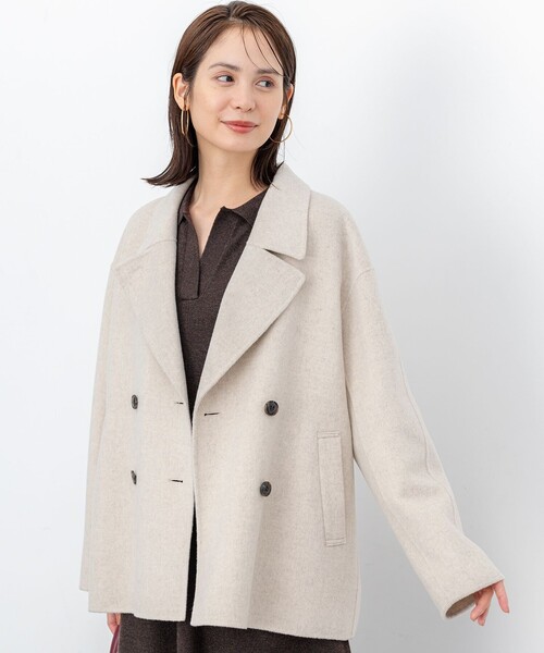 美品✨  TAILRED ダブルブレストPコート XL 組曲（KUMIKYOKU） コート アウター ダブルブレストリバー コート