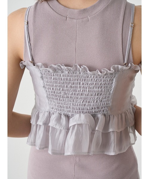 SNIDEL（スナイデル） ノースリーブワンピース 0 ピンク レディース