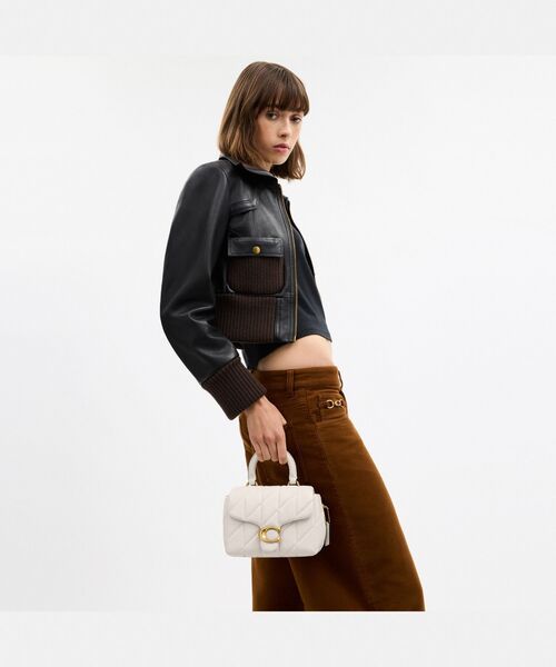 COACH（コーチ） ショルダーバッグ バッグ タビー トップ ハンドル