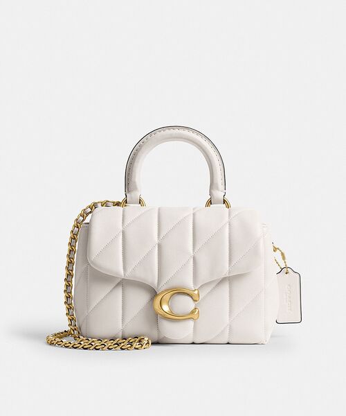 COACH（コーチ） ショルダーバッグ バッグ タビー トップ ハンドル