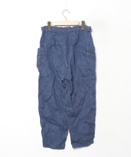 「tumugu」 イージーパンツ FREE ネイビー レディース_画像2