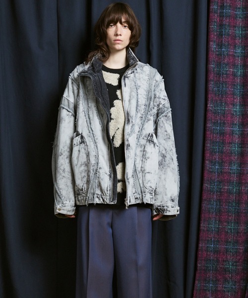 MAISON SPECIAL Alien Blouson/エイリアンブルゾン UNISEX》Prime-Over Denim Switching Alien Blouson/プライムオーバー