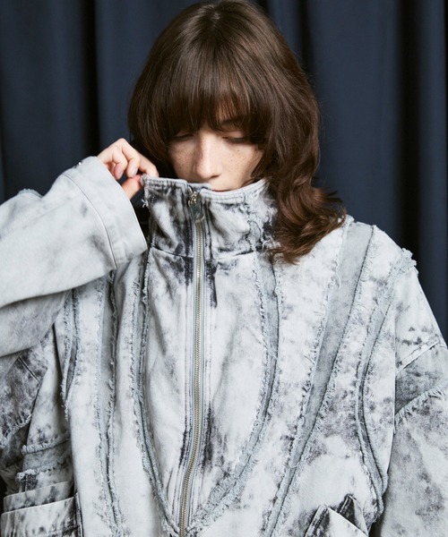 MAISON SPECIAL Alien Blouson/エイリアンブルゾン Prime-Over Denim Switching Alien Blouson