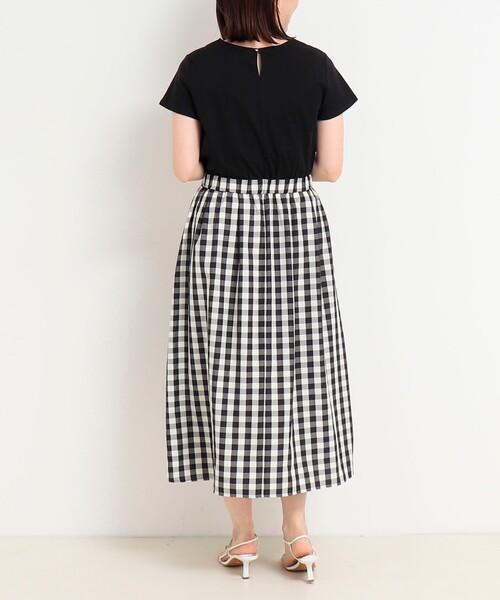 「NOLLEY'S LIGHT」 ドッキングワンピース 38 ブラック系その他3 レディース_画像5