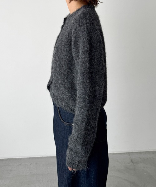 CANAL JEAN（キャナルジーン） カーディガン El mar ヘアリークルー