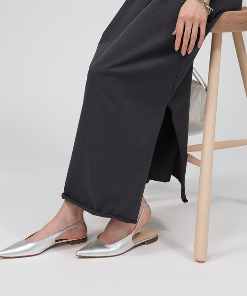 「BABYLONE」 半袖ワンピース フリー オレンジ レディース_画像9