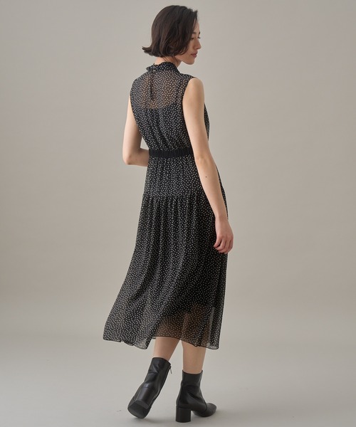 ANAYI（アナイ） ノースリーブワンピース 36 ベージュ レディース