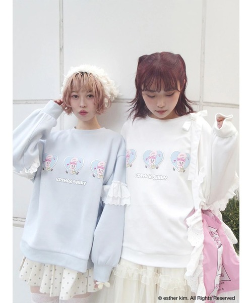 トレーナー/スウェット angel sweat  marry me. Smyeon トレーナー スウェット Graphic crewneck sweat tops