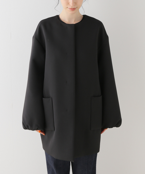 未使用　La TOTALITE ウールカシミヤ　ミドル丈　ノーカラーコート 楽天市場】【全品39％OFFクーポン 1/24 20:00〜1/29 01:59まで