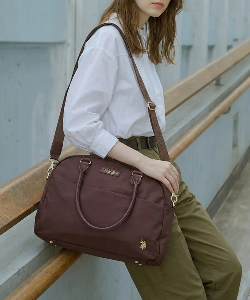 U.S. POLO ASSN.（ユーエスポロアッスン） ボストンバッグ 「U.S. POLO