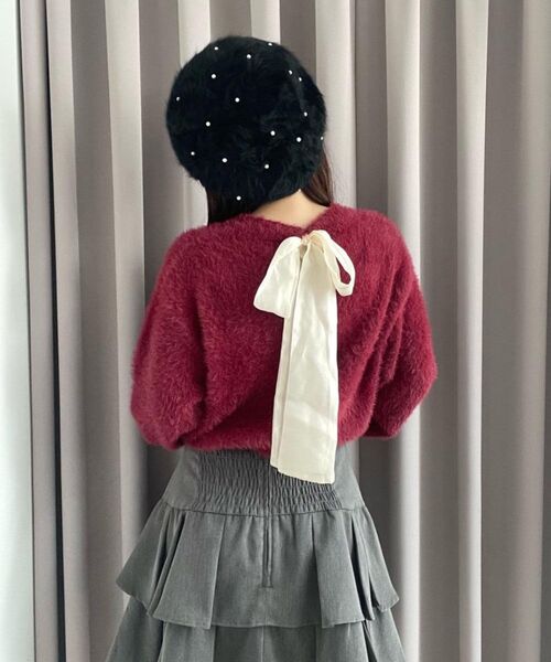 MAJESTIC LEGON（マジェスティックレゴン） ニット セーター バック