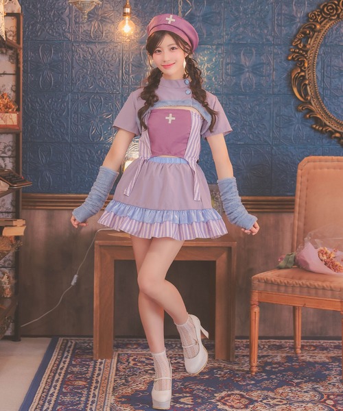 Tika（ティカ） コスプレ コスプレ かわいい 制服 ナース 体型カバー