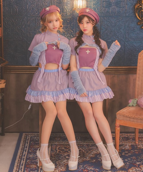 Tika（ティカ） コスプレ コスプレ かわいい 制服 ナース 体型カバー
