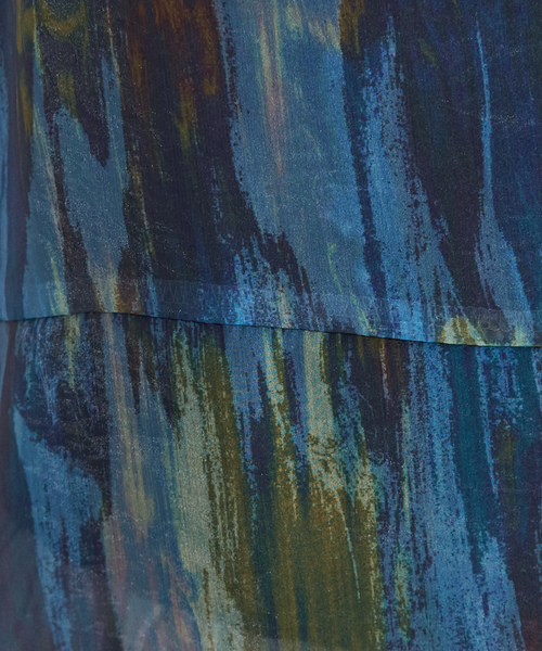 「NOMINE」 キャミソールワンピース フリー グレイッシュブルー レディース_画像8