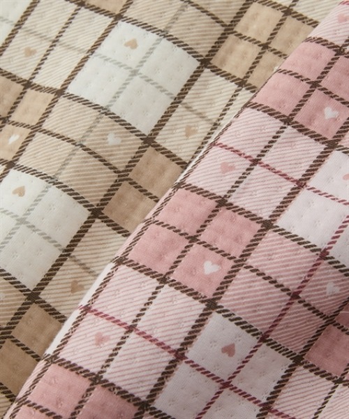 ベビー服 ロンパース チェック柄サロペット重ね着風カバーオール ベビー服 ロンパース チェック柄サロペット重ね着風カバーオール