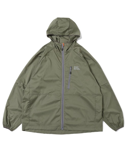 「KRIFF MAYER」 マウンテンパーカー LARGE ネイビー メンズ_画像7