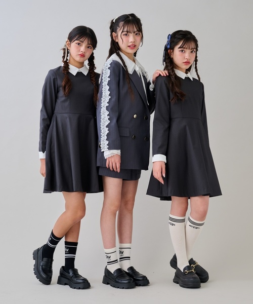 by LOVEiT ワンピース 入学式 卒園式 卒業式 「卒服」衿つきワンピース
