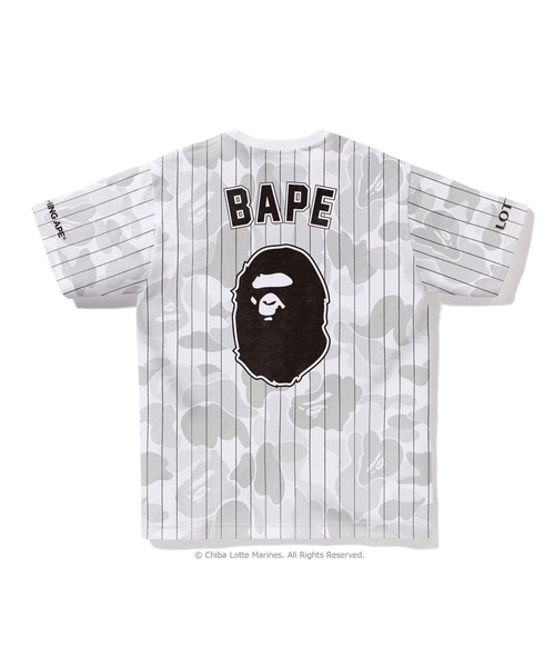 「A BATHING APE」 半袖Tシャツ X-LARGE グレー メンズ
