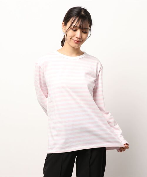 agnes b.（アニエスベー） 長袖カットソー 1 ピンク系その他