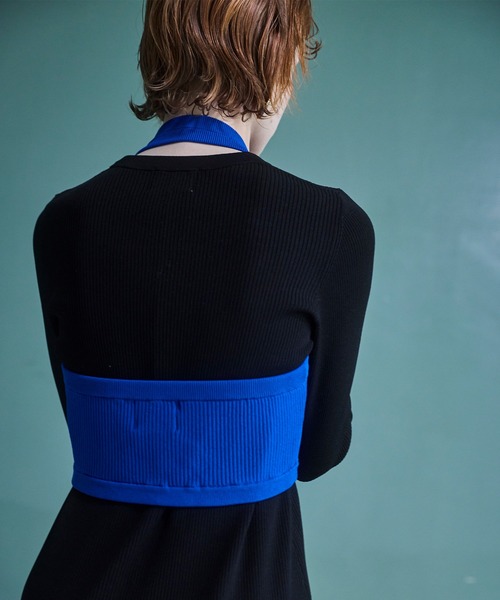 OMMO（オーエムエムオー） ワンピース HALTER NECK KT BUSTIER OP SET