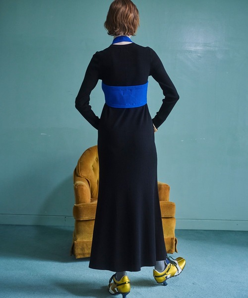 OMMO（オーエムエムオー） ワンピース HALTER NECK KT BUSTIER OP SET 