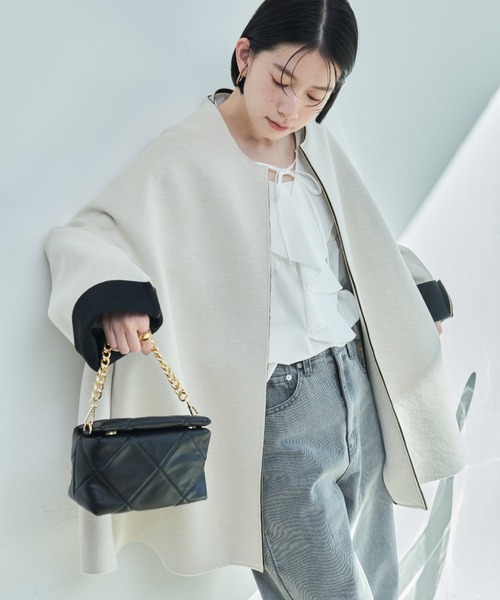 「Shelly island」 ジャケット M ホワイト レディース_画像9