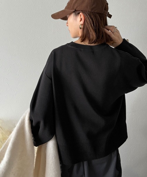 「classicalelf」 長袖ニット SMALL アイボリー レディース_画像9