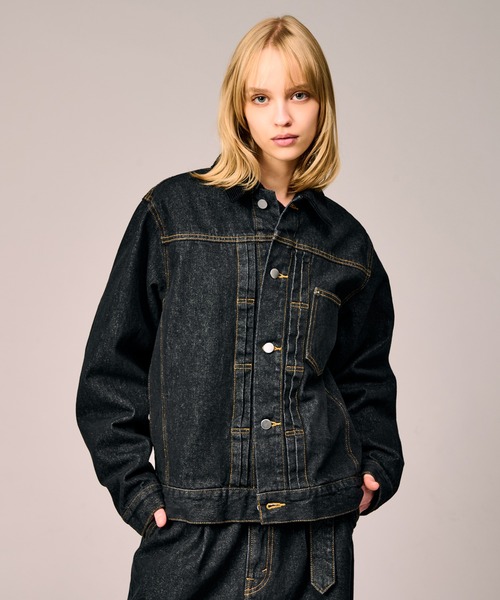WETTEMPT デニムジャケット gジャン CORDUROY COLLAR DENIM JACKET
