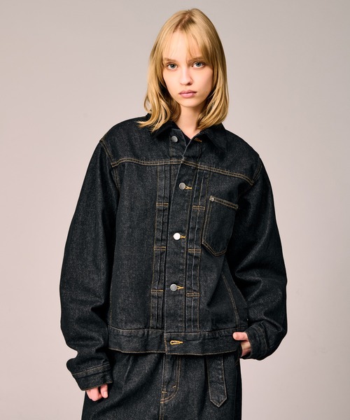 WETTEMPT デニムジャケット gジャン CORDUROY COLLAR DENIM JACKET